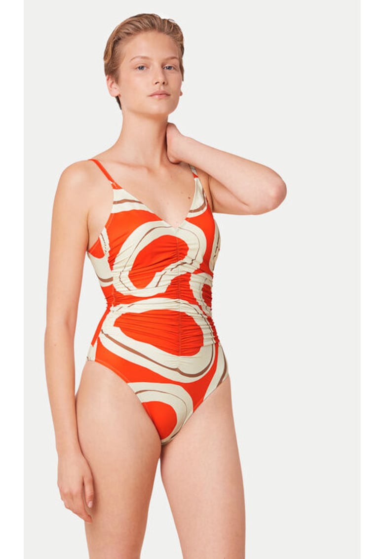 Oferte la Costum de baie dama -  303574659 -Poliamida/Elastan - Portocaliu
