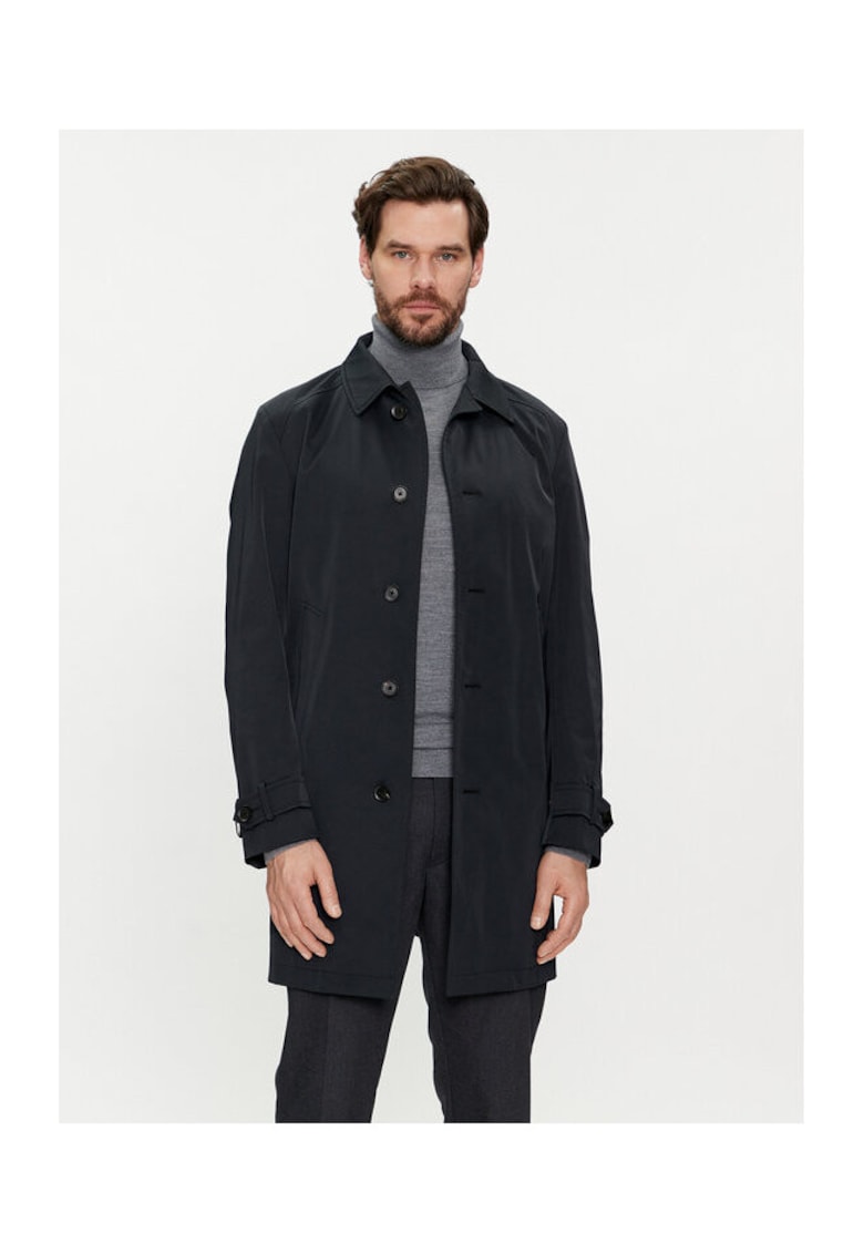 Oferte la Trench barbati -  303583187 - Poliester/Bumbac - Albastru - Albastru