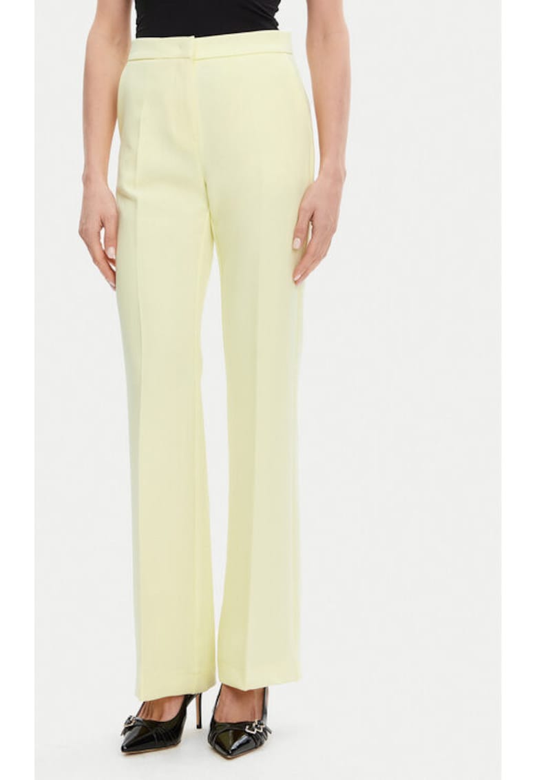 Oferte la Pantaloni dama -  305406507 - Poliester - Galben - Galben