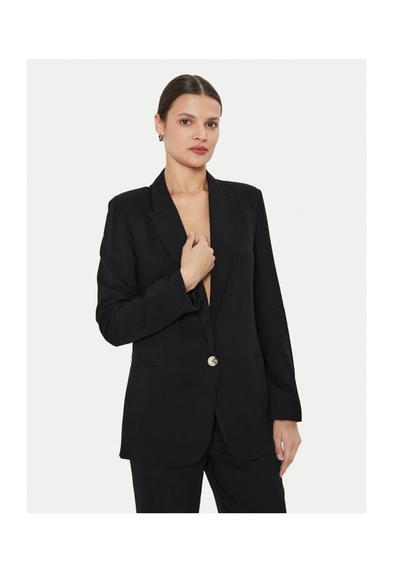 Oferte la Sacou dama -  304549502 - Viscoza/In - Negru - Negru