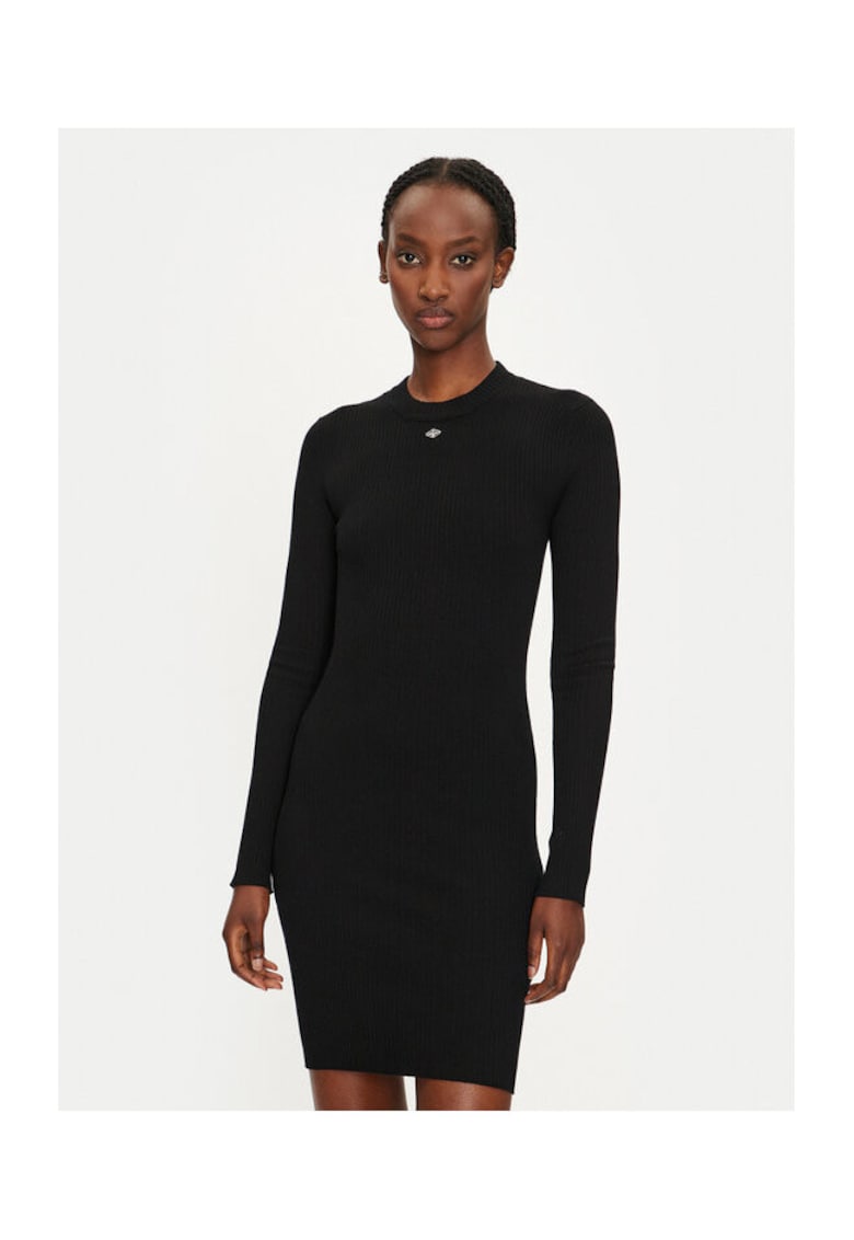 Oferte la Rochie dama -  304396755 - Viscoza/Poliester - Negru - Negru