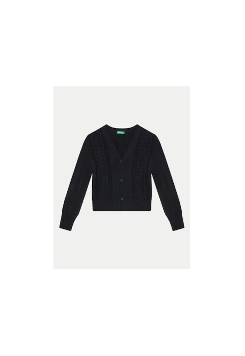 Cardigan fete -  304521102 - Acril - Negru - Negru