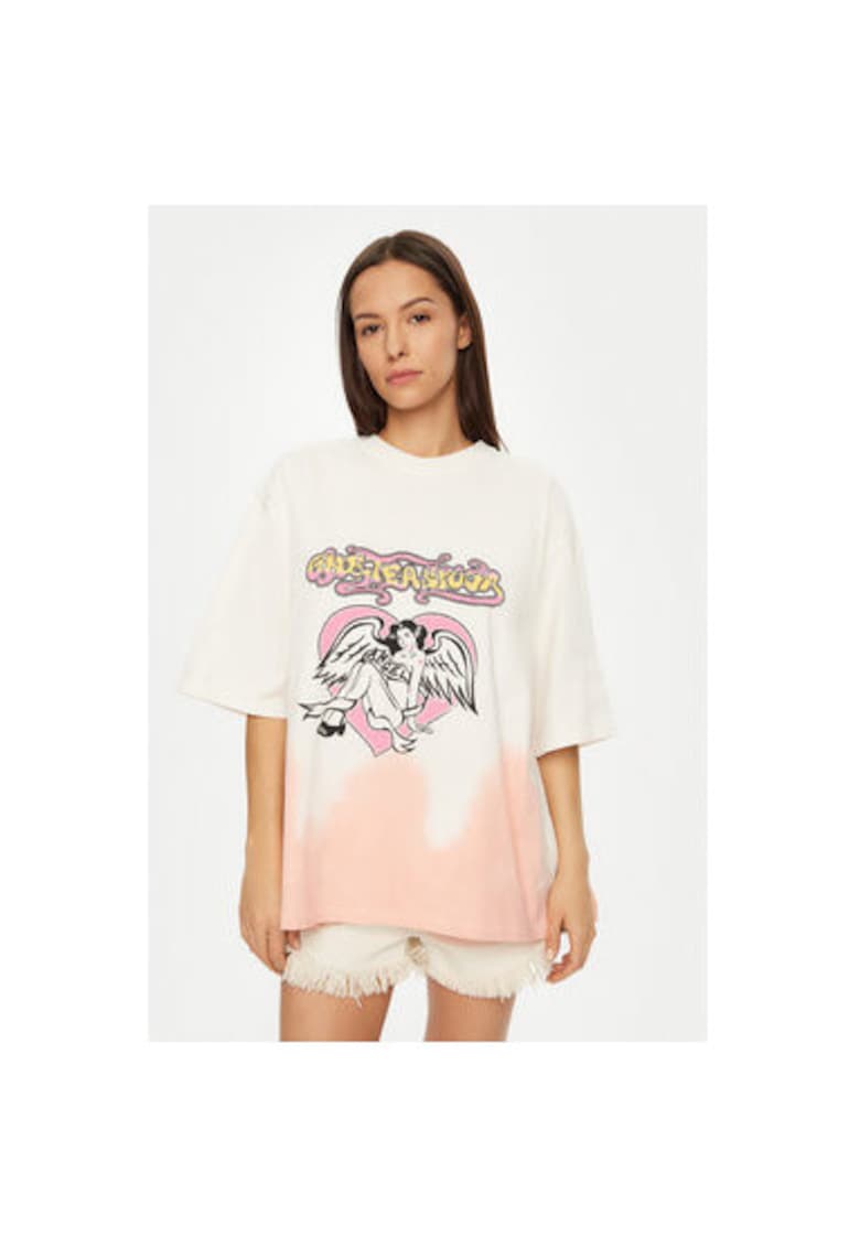 Oferte la Tricou dama -  304604416 - Bumbac - Bej - Bej