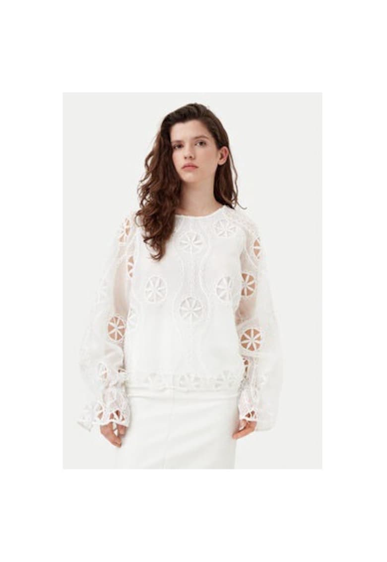Oferte la Bluza dama -  304921414 - Poliester - Alb - Alb