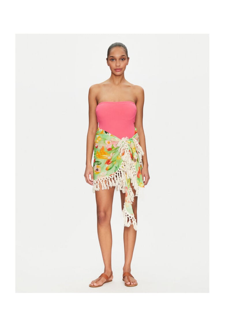 Oferte la Pareo dama -  305002549 - Bumbac organic - One Size INTL - Multicolor