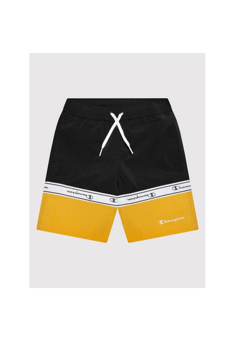 Oferte la Short de baie copii -  74631 - Poliamida - Negru/Galben
