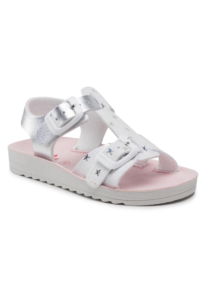 Oferte la Sandale fete -  209933079 - Argintiu - Textil - Argintiu