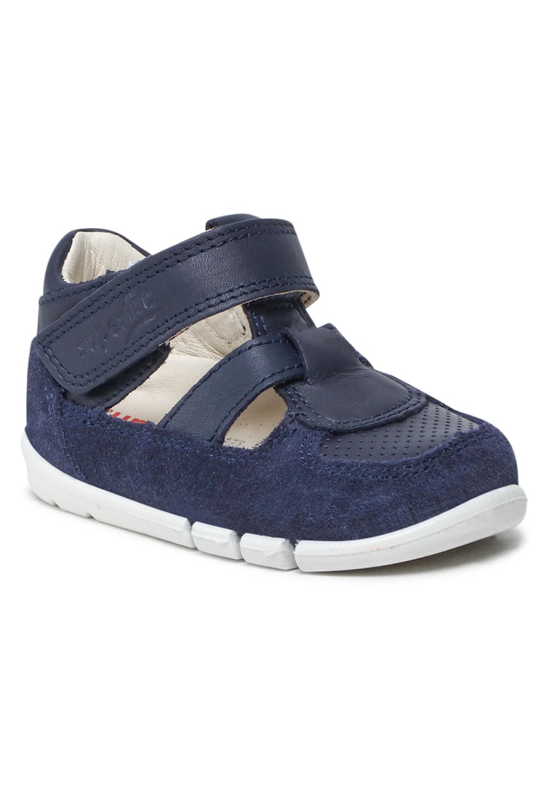 Oferte la Sandale fete -  300695340 - Albastru - Piele naturala/Velura - Albastru