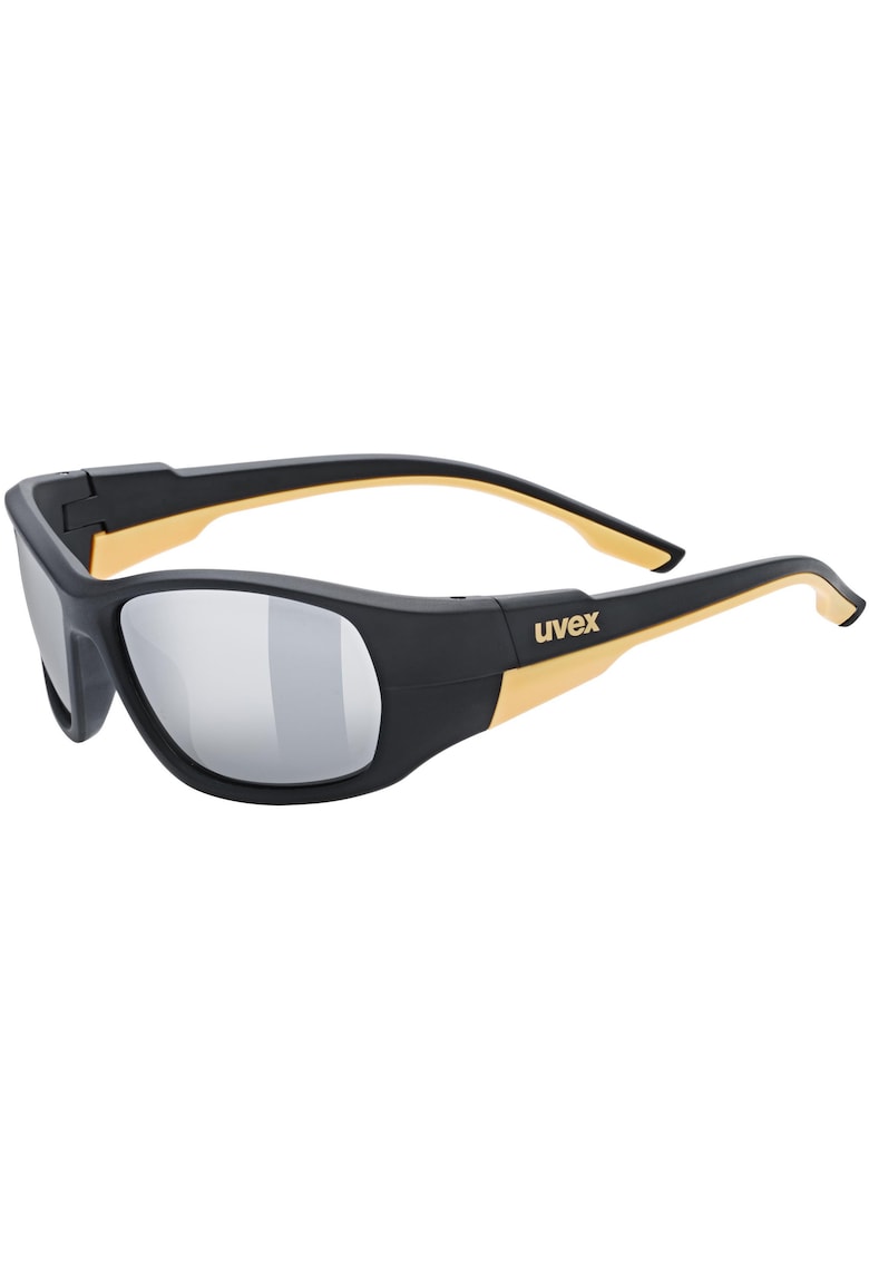 Oferte la Ochelari sportivi  Sportstyle 514 - lentile mirror silver - rama elastica - protectie 100% UVA - UVB - UVC