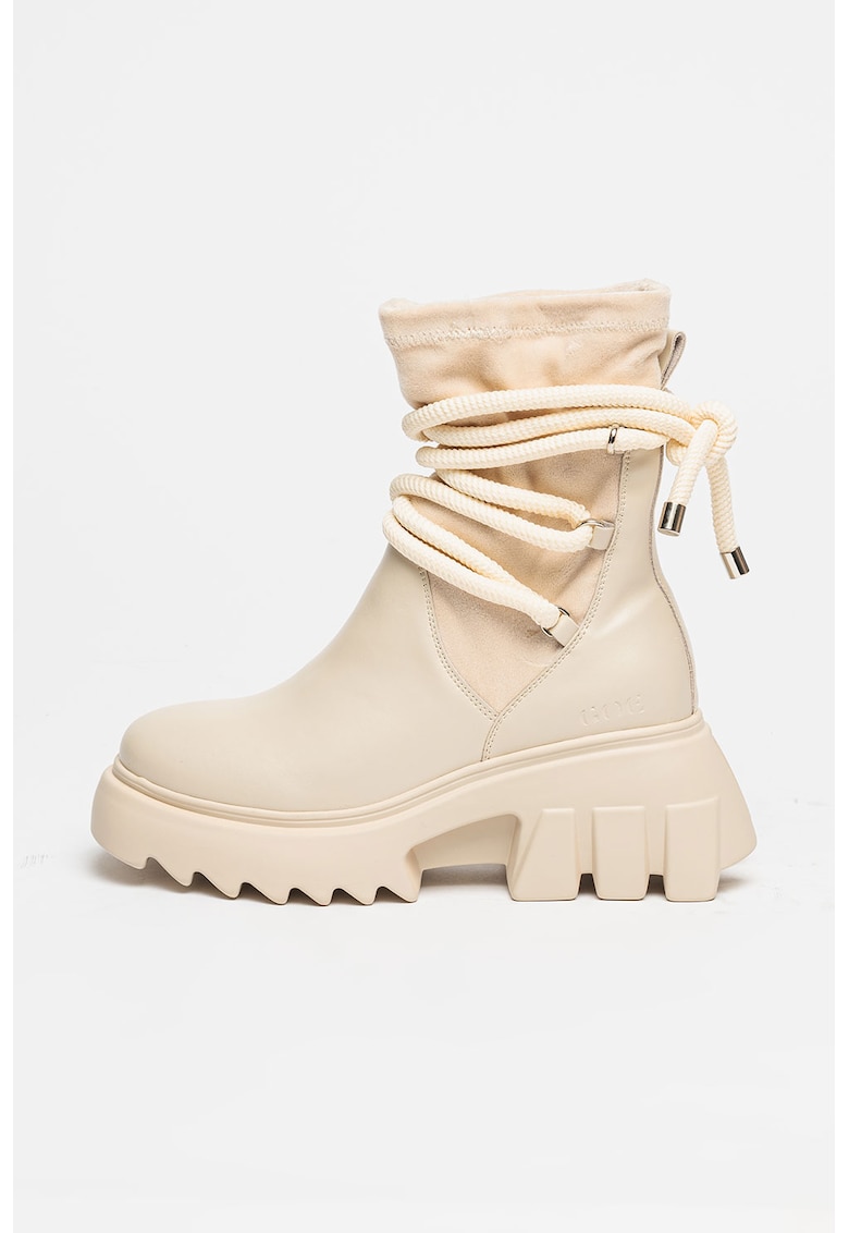 Oferte la Ghete din piele si piele ecologica - Bej