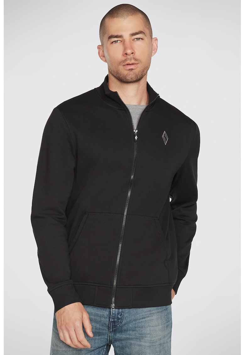 Oferte la Bluza sport cu fermoar pentru antrenament The Hoodless - Negru