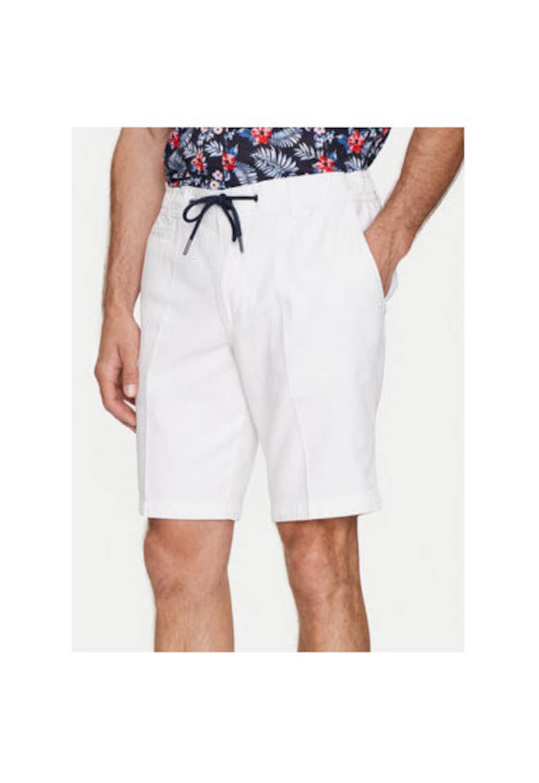 Oferte la Pantaloni scurti barbati -  758516 - Alb - Bumbac -