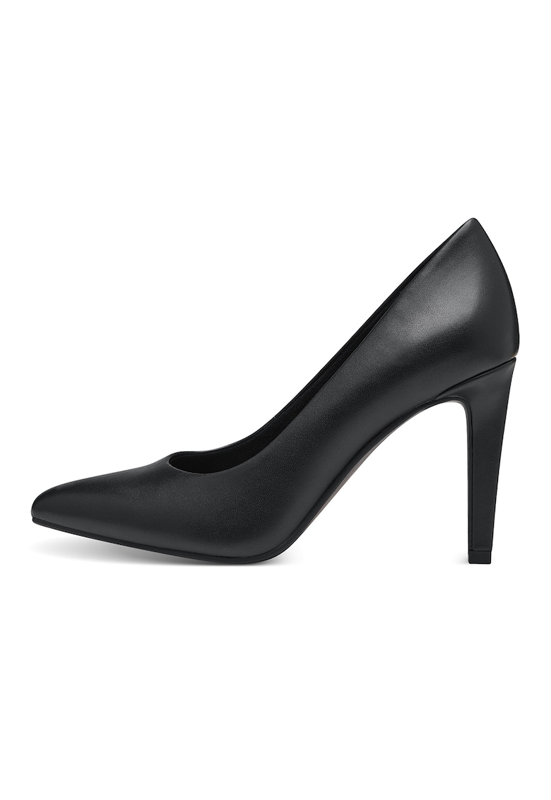 Oferte la Pantofi stiletto cu aspect lacuit - Negru