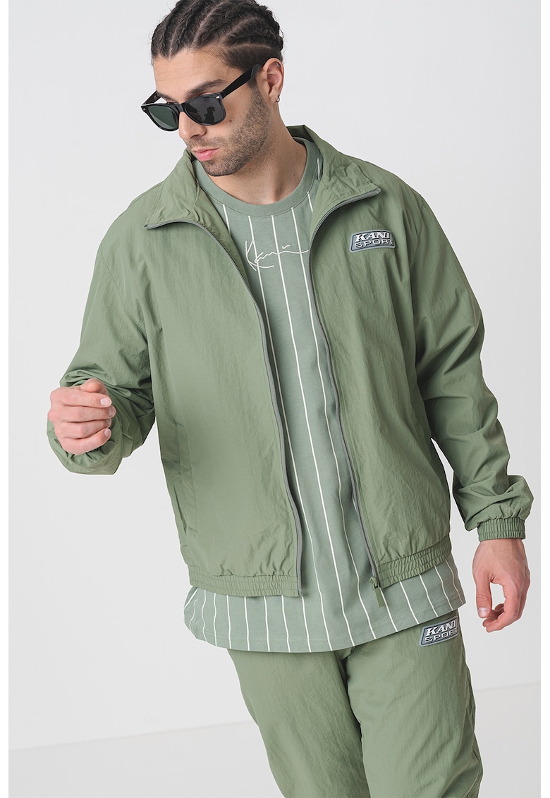 Oferte la Jacheta cu logo si buzunare - Verde aquamarin
