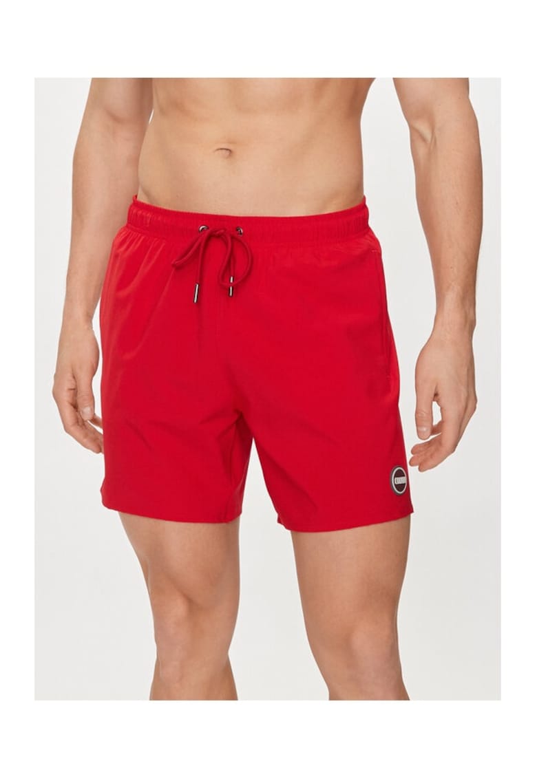 Oferte la Short de baie barbati -  55563 - Poliester - Rosu