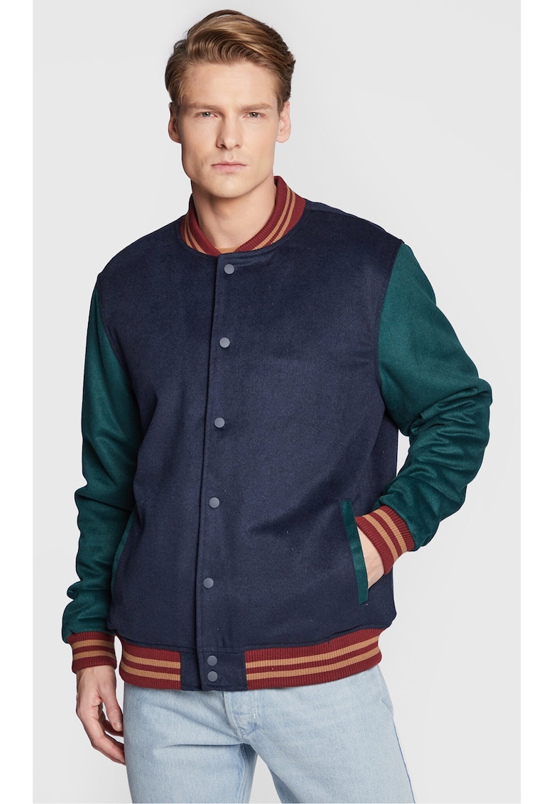Oferte la Jacheta bomber barbati -  Acril - Bleumarin