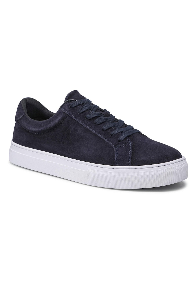 Oferte la Pantofi sport barbati  Piele naturala/Piele intoarsa - Albastru