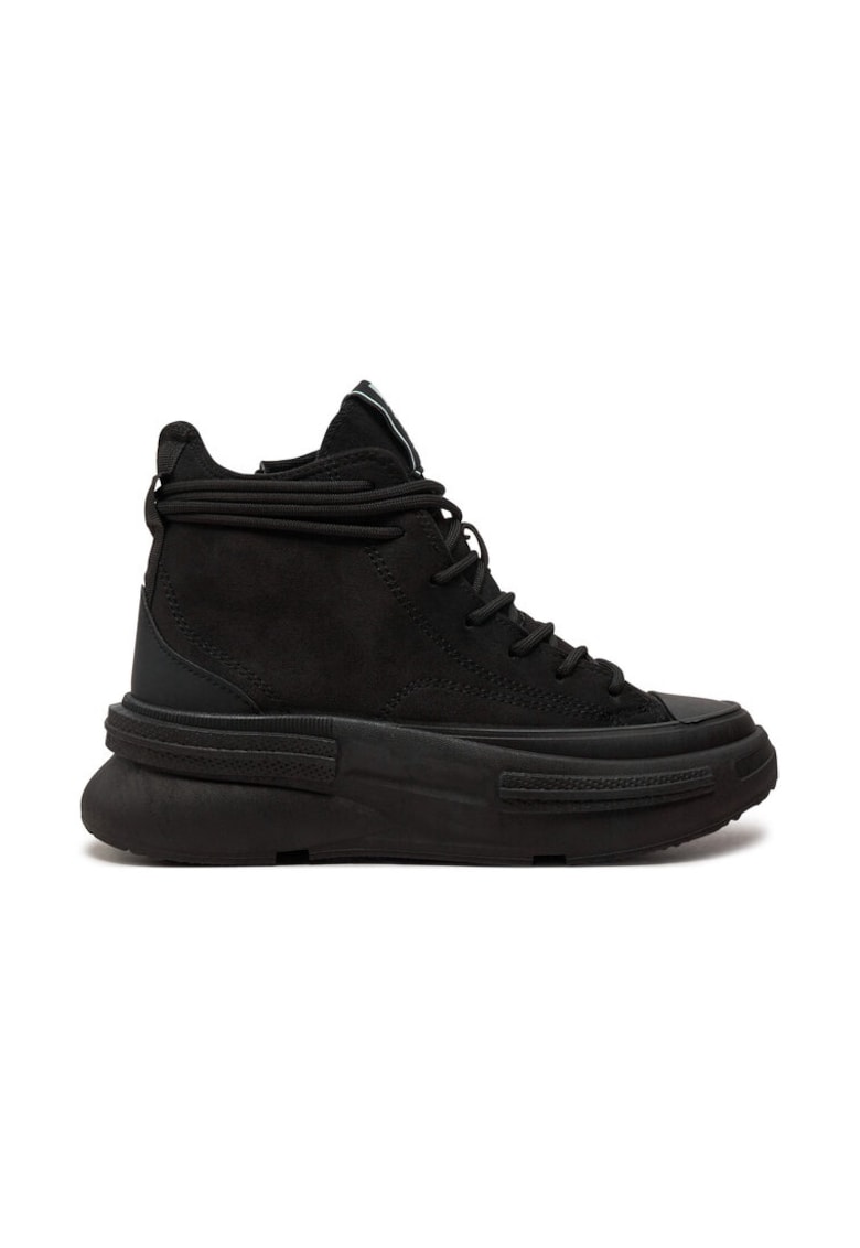 Oferte la Botine dama -  Piele ecologica - Negru - Negru