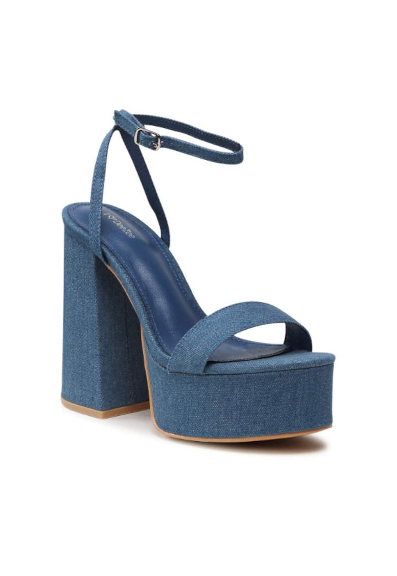Sandale dama -  302871834 - Albastru - Textil - Albastru