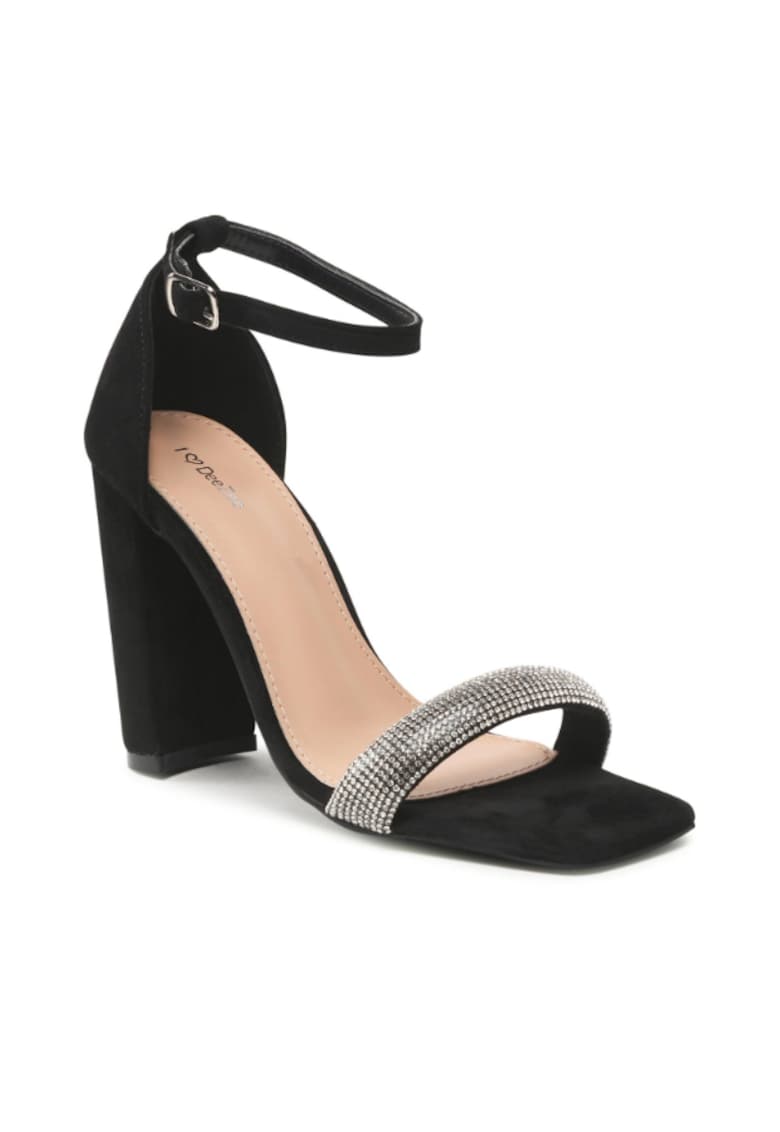 Sandale dama -  302873258 - Negru - Textil - Negru