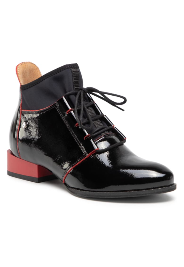 Oferte la Ghete dama -  208192828 - Negru - Piele lacuita - Negru