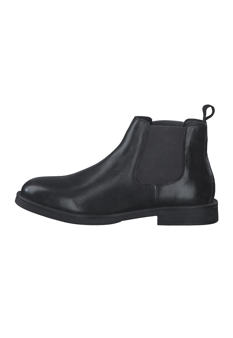 Oferte la Ghete Chelsea din piele - Negru