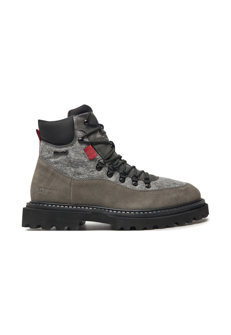Oferte la Ghete barbati -  71189 - Piele naturala - Gri