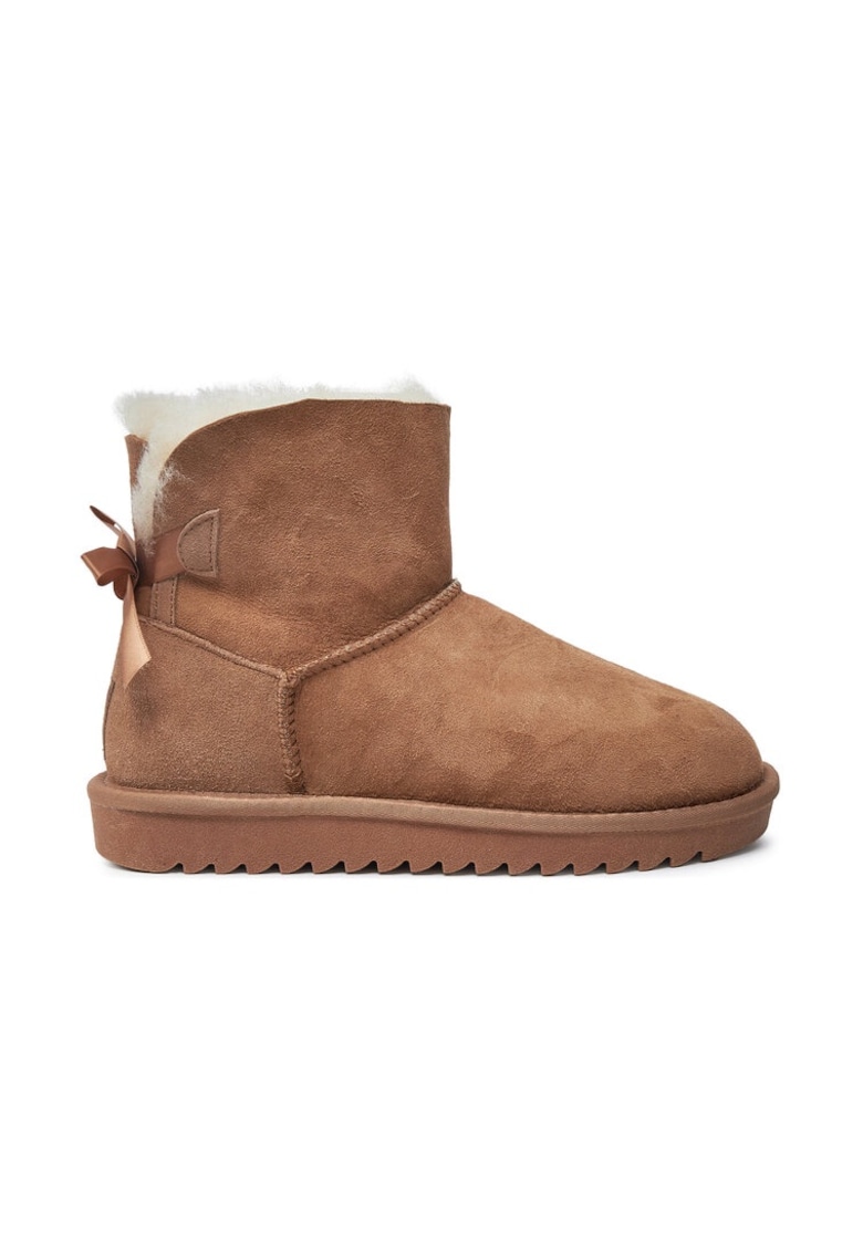 Oferte la Cizme de zapada Alaska 12-29946 Maro -  Piele naturala - Maro