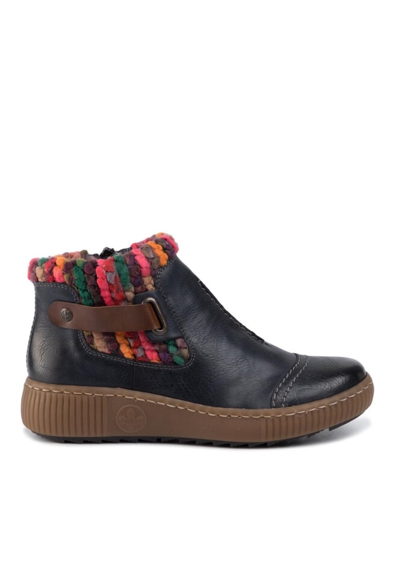 Oferte la Botine dama  201571774 - Piele ecologica - Bleumarin