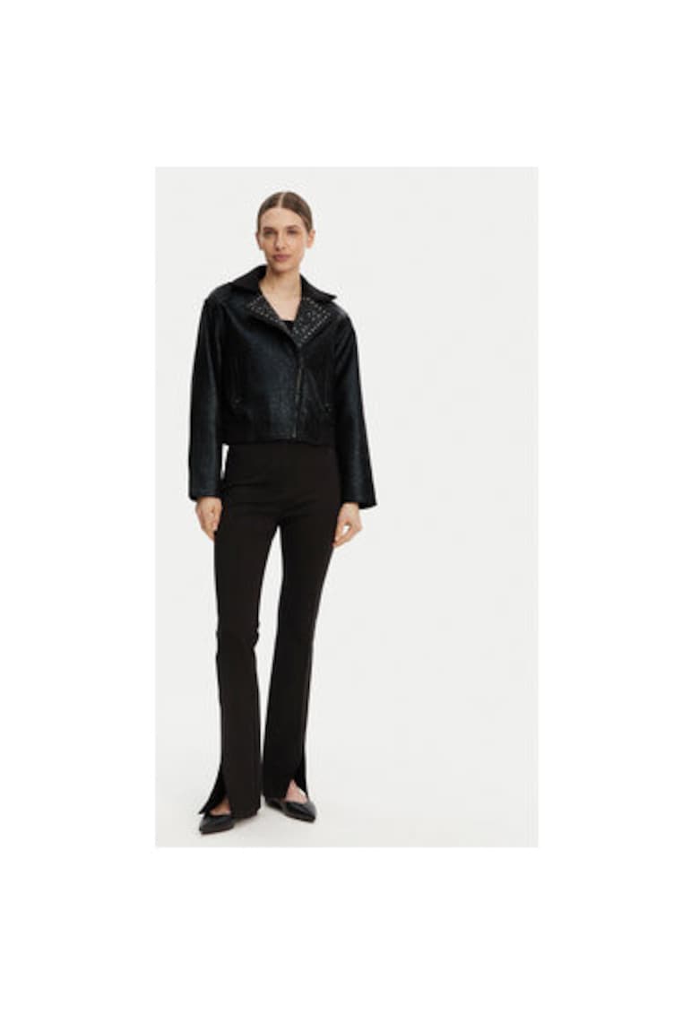 Oferte la Jacheta dama  P4JJ6XIY - Poliester/Rayon - Negru - Negru