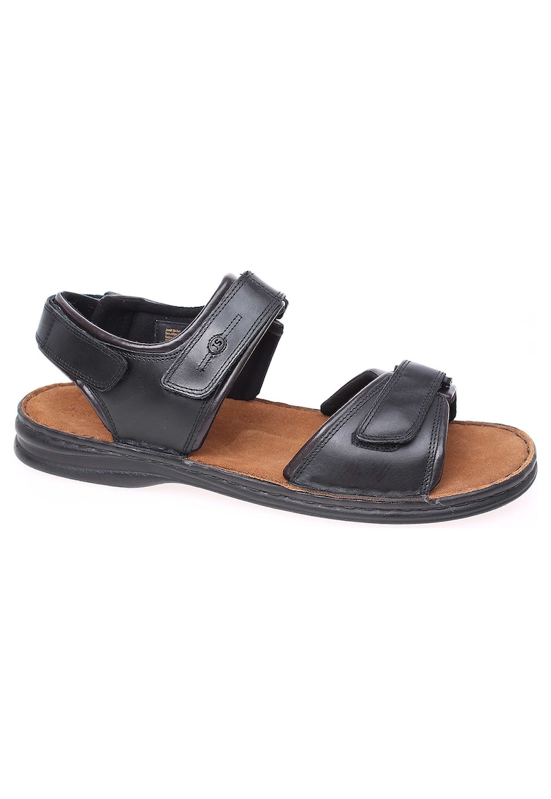 Oferte la Sandale barbati 10104 35602 -  Piele naturala - Negru -