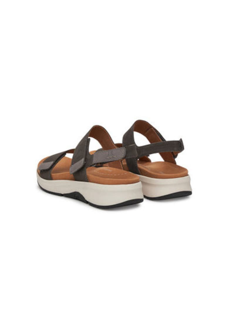 Sandale dama - 97304 -  Piele naturala - Gri - Gri