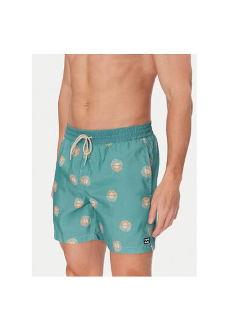 Oferte la Pantaloni scurti de baie barbati  EBYJV00144 - Poliester reciclat - Verde - Verde