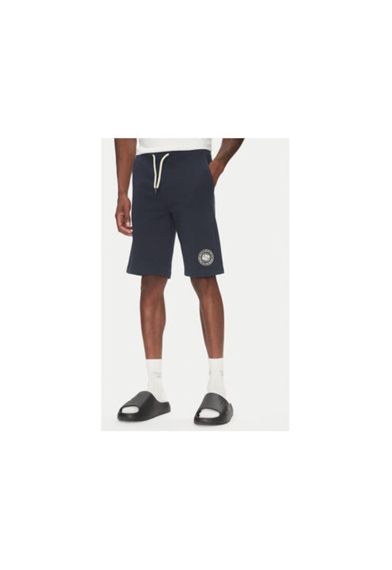 Oferte la Pantaloni scurti sport dama  EQYFB03395 - Bumbac/Poliester - Bleumarin - Bleumarin