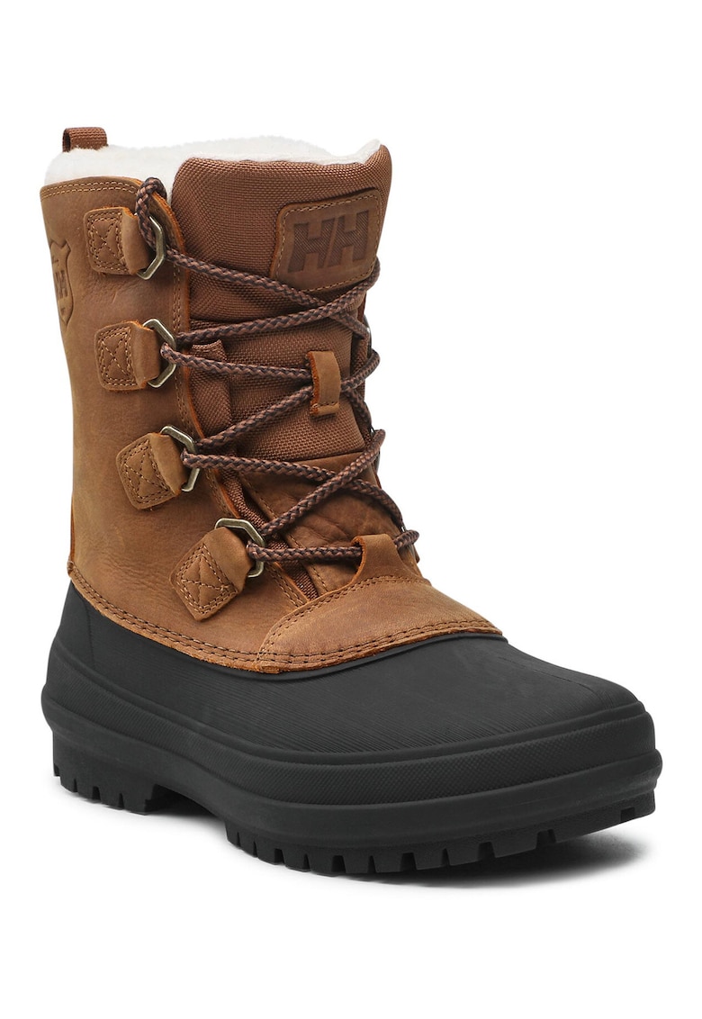 Oferte la Ghete de iarna  11630 - Piele naturala - Maro