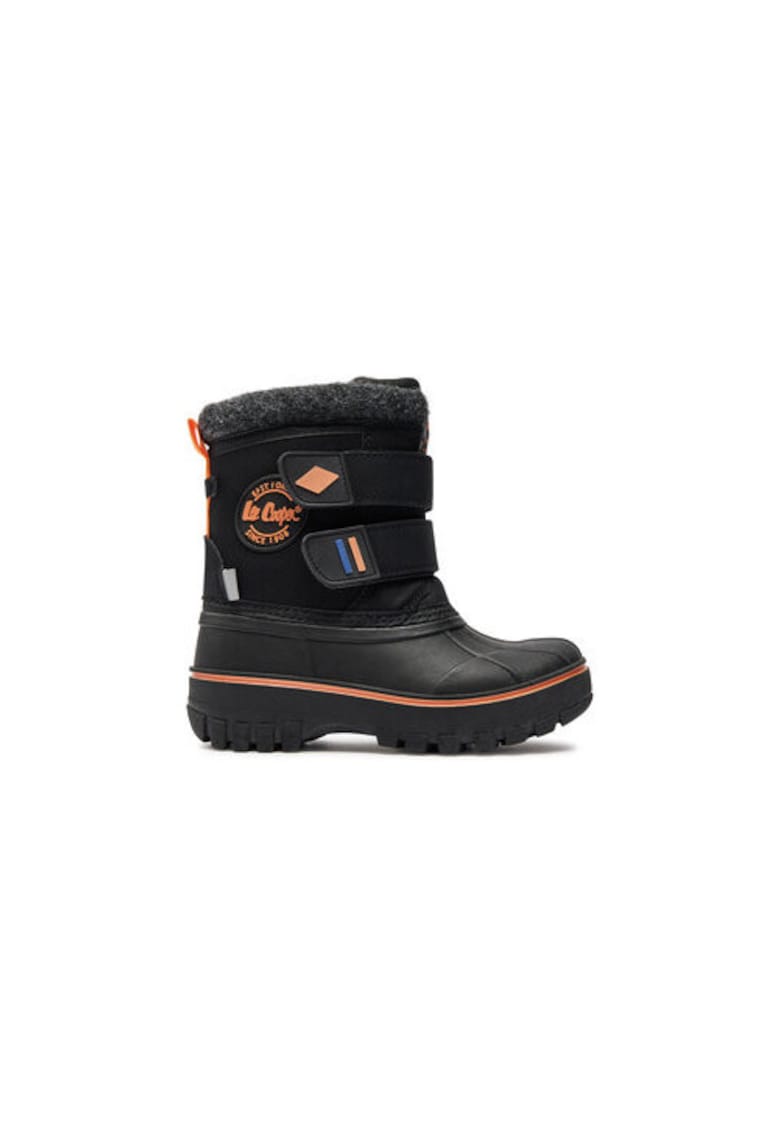 Oferte la Cizme de iarna copii  LCJ-24-44-2865K - Piele ecologica - 35 EU - Negru
