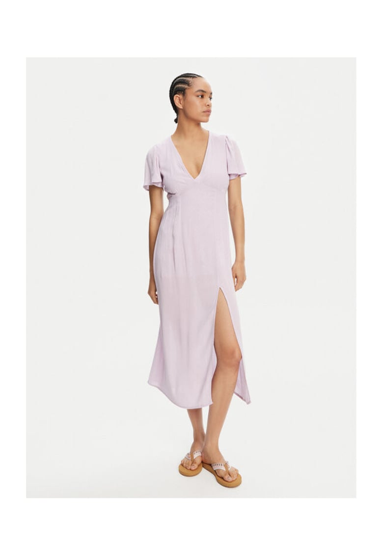 Oferte la Rochie de vara dama  EBJWD00134 - Viscoza - Mov
