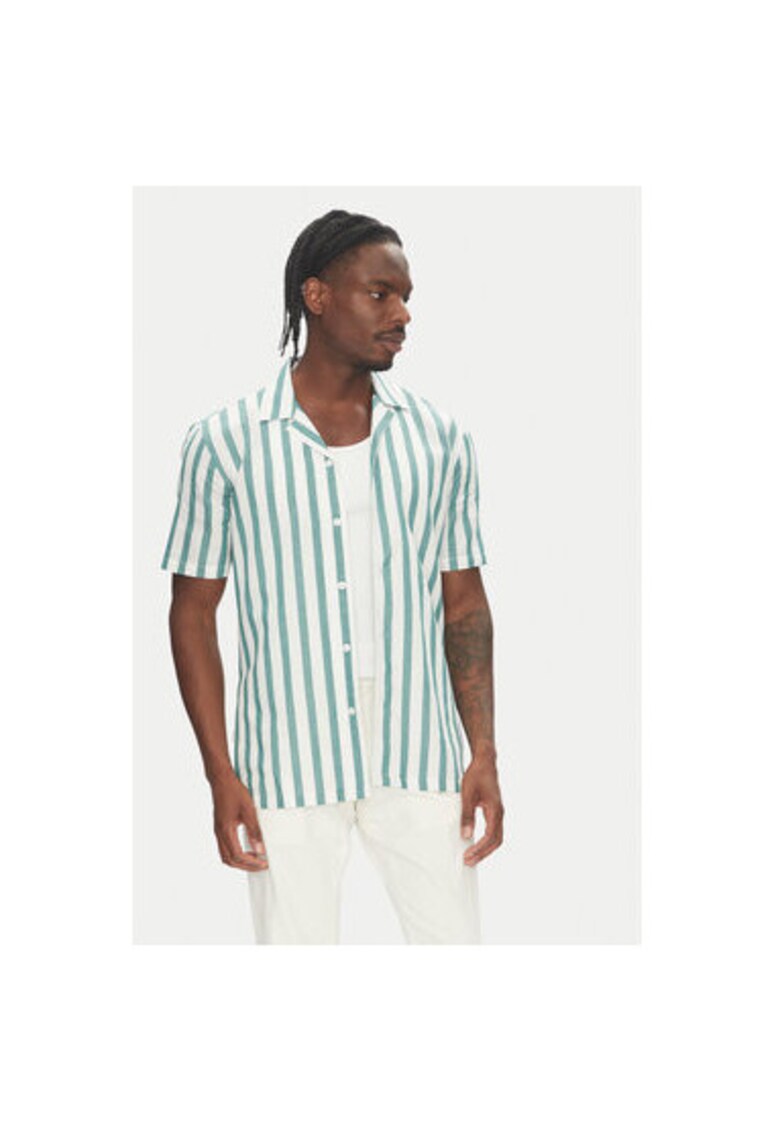 Oferte la Camasa barbati  30-203321 - Bumbac/In - Verde - Verde