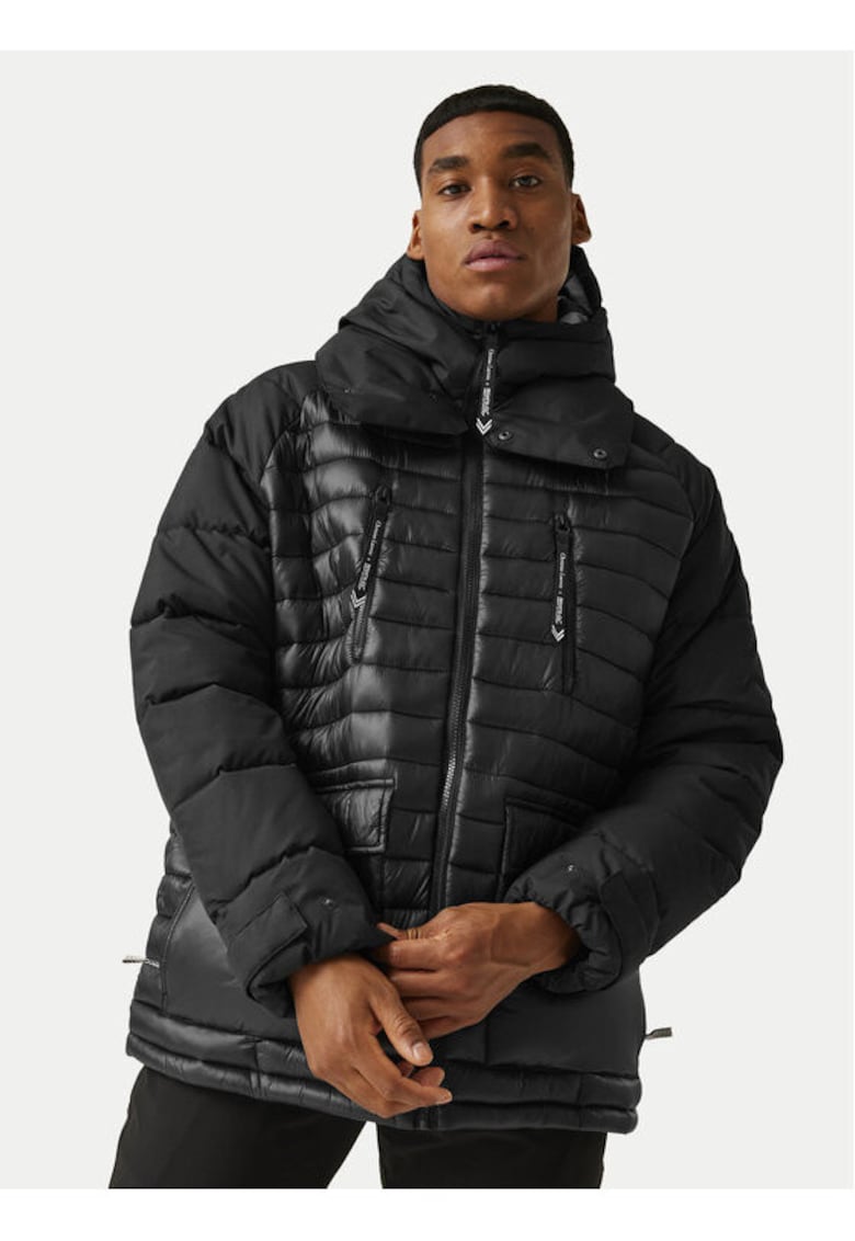 Geaca barbati -  304043031 - Poliester - Negru - Negru