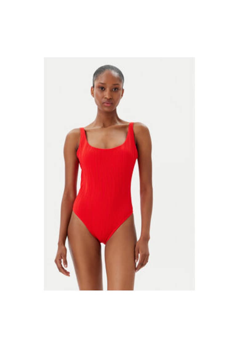 Oferte la Costum de baie dama  C12VU9 A39 - Poliamida/Elastan - Rosu - Rosu