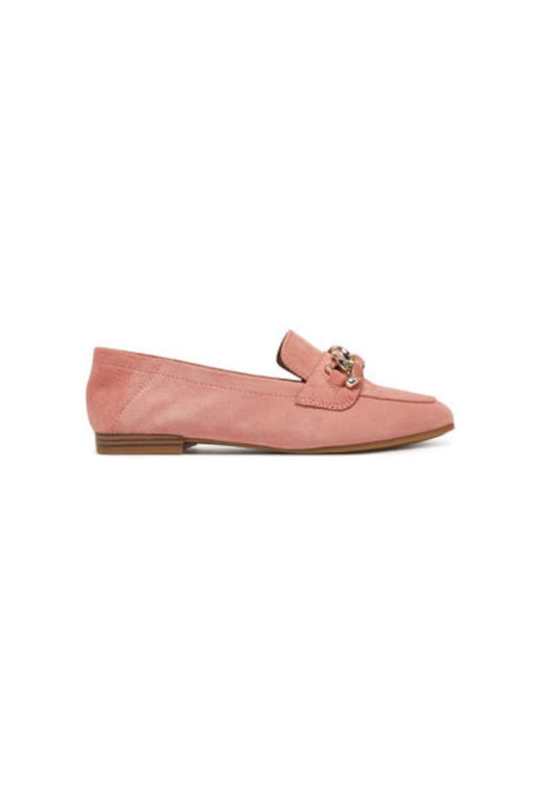 Oferte la Mocasini dama S Oliver - 5-24206-42 - Piele naturala - Roz - Roz
