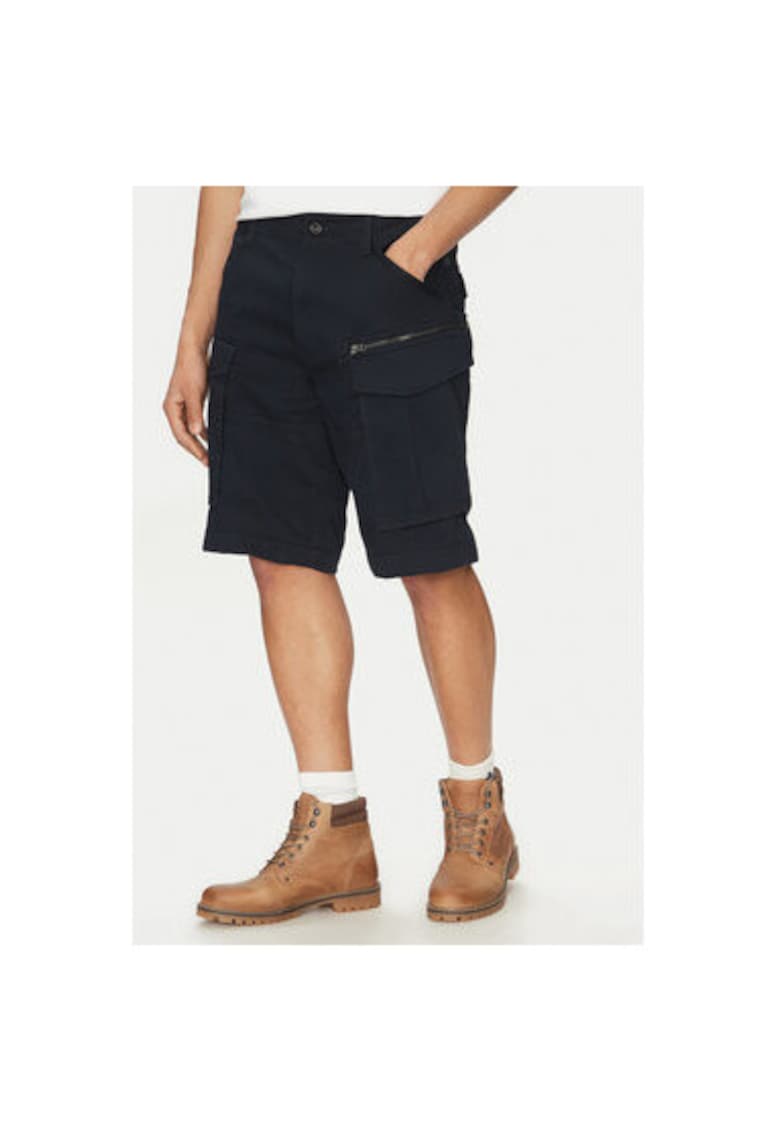 Oferte la Pantaloni scurti barbati G Star Raw - D08566-5126 - Bumbac organic/Elastan - Negru - Negru