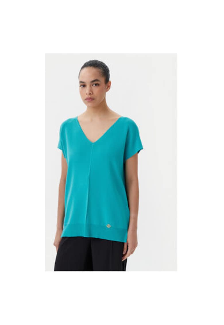 Oferte la Pulover dama  58686 CARACALLA - Viscoza/Poliamida - Verde - Verde