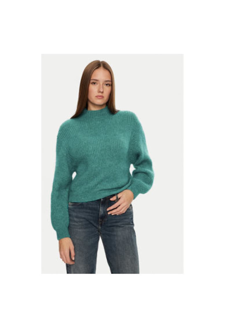 Oferte la Pulover dama -  304610479 - Acril/Lana Alpaca/Poliamida - Verde - Verde