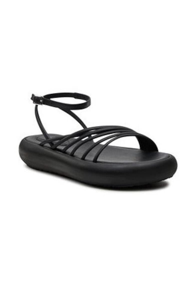 Oferte la Sandale dama Vic Matie - 303969264 - Piele naturala - Negru - Negru