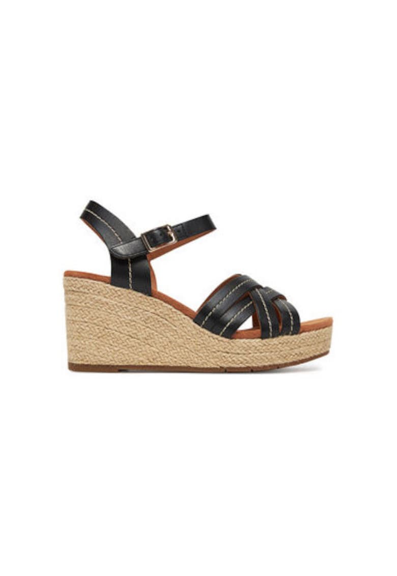 Sandale dama  26181462 - Piele naturala - Negru - Negru