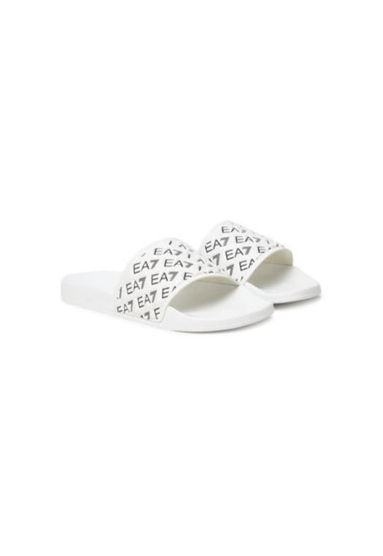 Slapi unisex  Emporio Armani - 7X000109 AF15125 - Sintetic - Alb - Alb