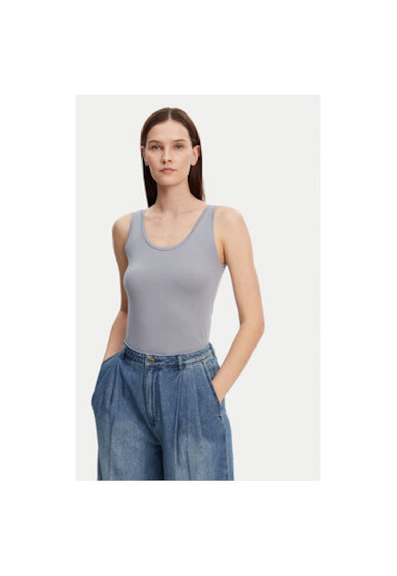 Oferte la Tricou dama -  304883453 - Bumbac organic - Albastru - Albastru