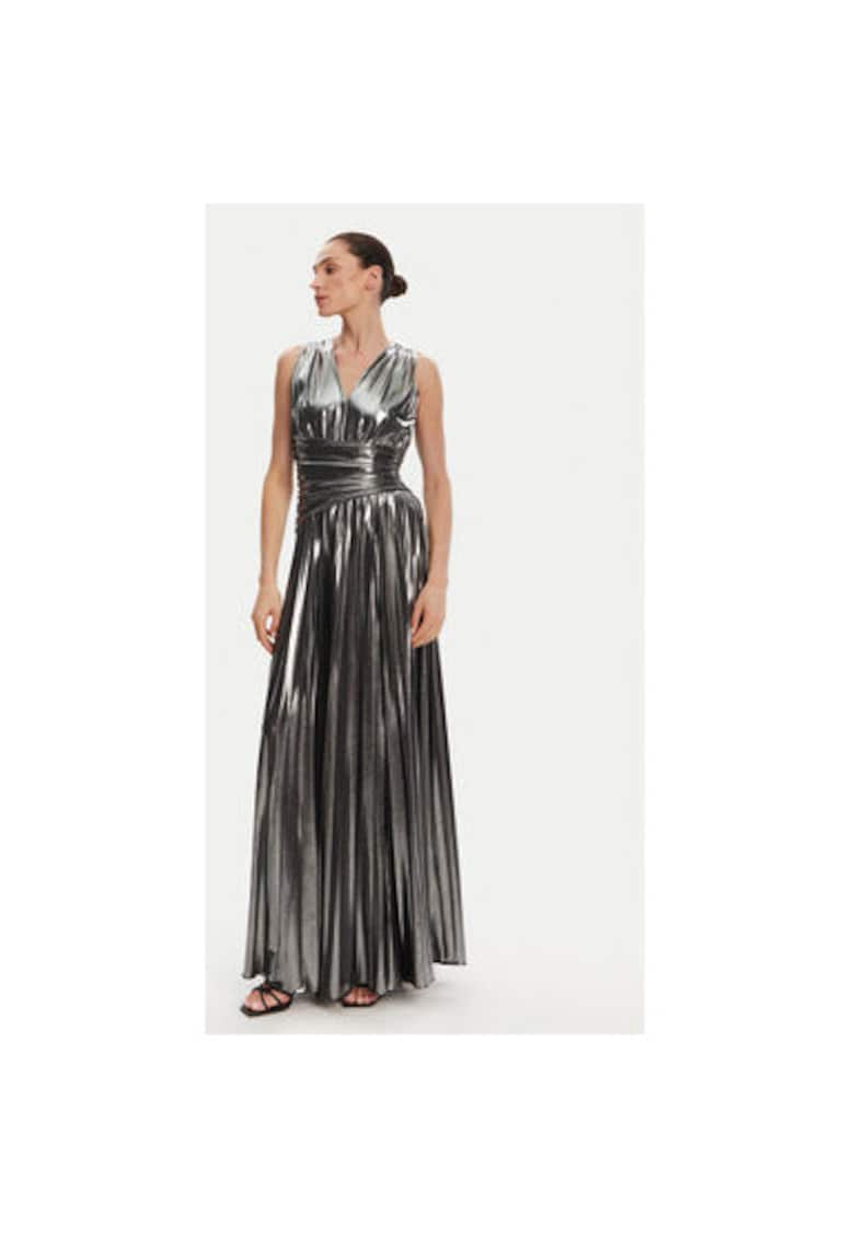 Oferte la Rochie dama  FQ25SD3004W798L9 - Poliester/Elastan - 45679 - Argintiu