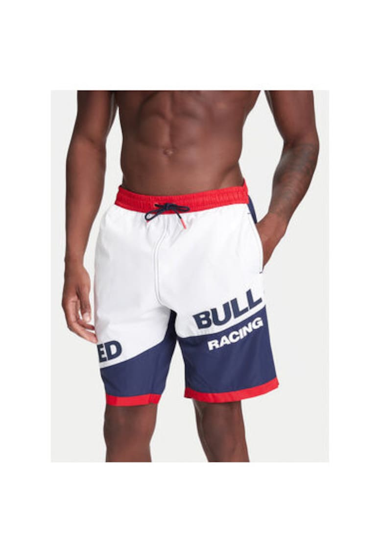 Oferte la Pantaloni scurti de baie barbati  RMB10004 - Poliester - Bleumarin - Bleumarin